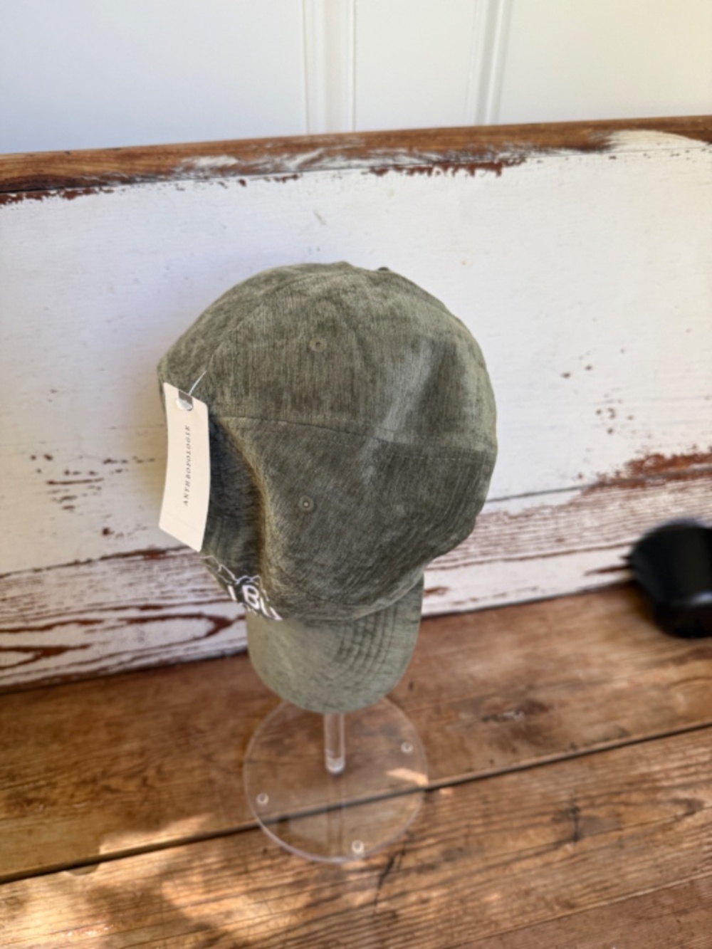 Anthropologie Corduroy Sports Club Baseball Cap Malibu Canyon - Picture 5 of 7